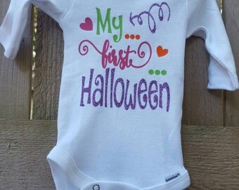 My first Halloween outfit, 1st Halloween Custom outfit, Custom Baby Girl Clothes