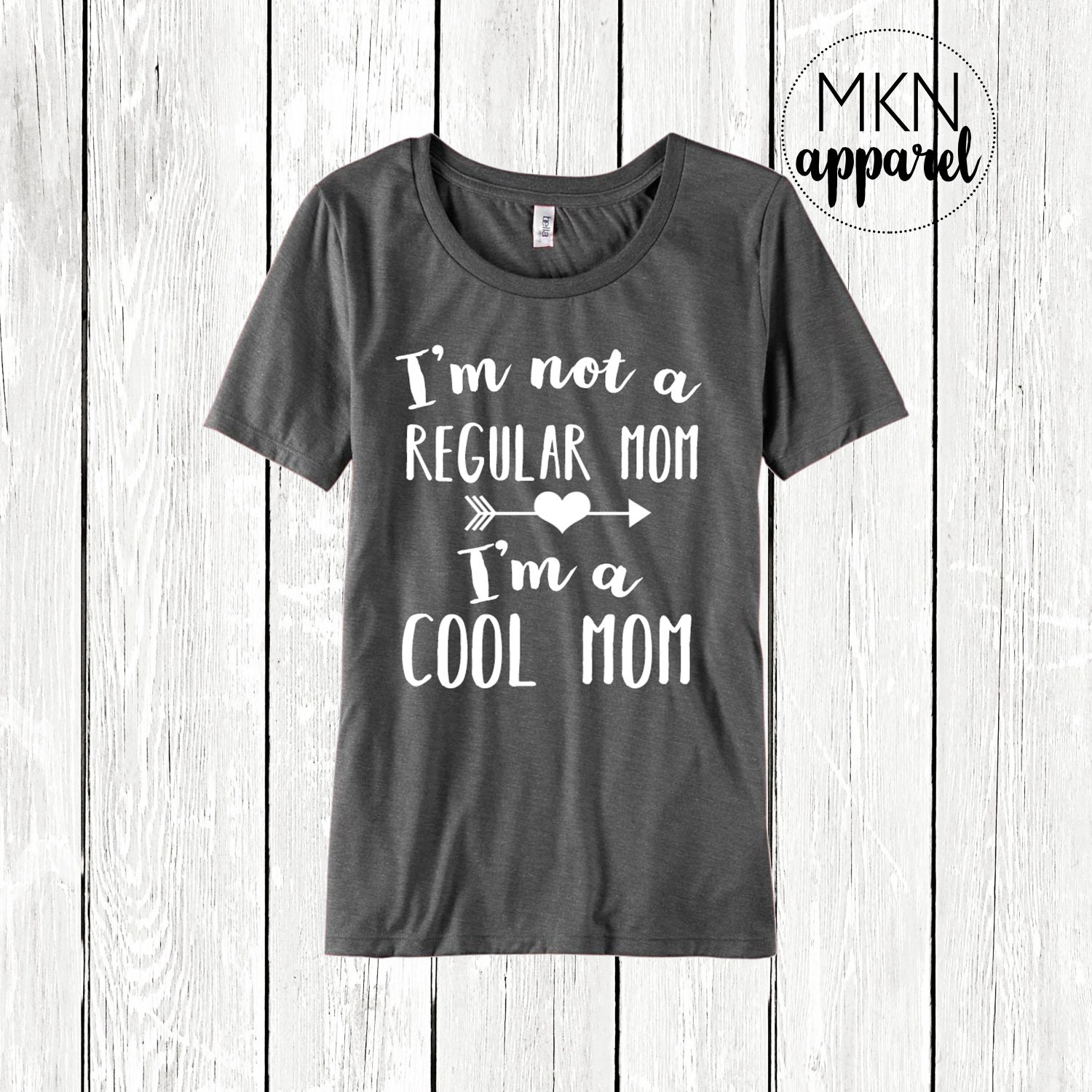 Cool Mom Shirt, I'm Not a Regular Mom I'm a Cool Mom, Graphic Tees, Mom Shirt, Funny Mom Shirt, Mom Gift