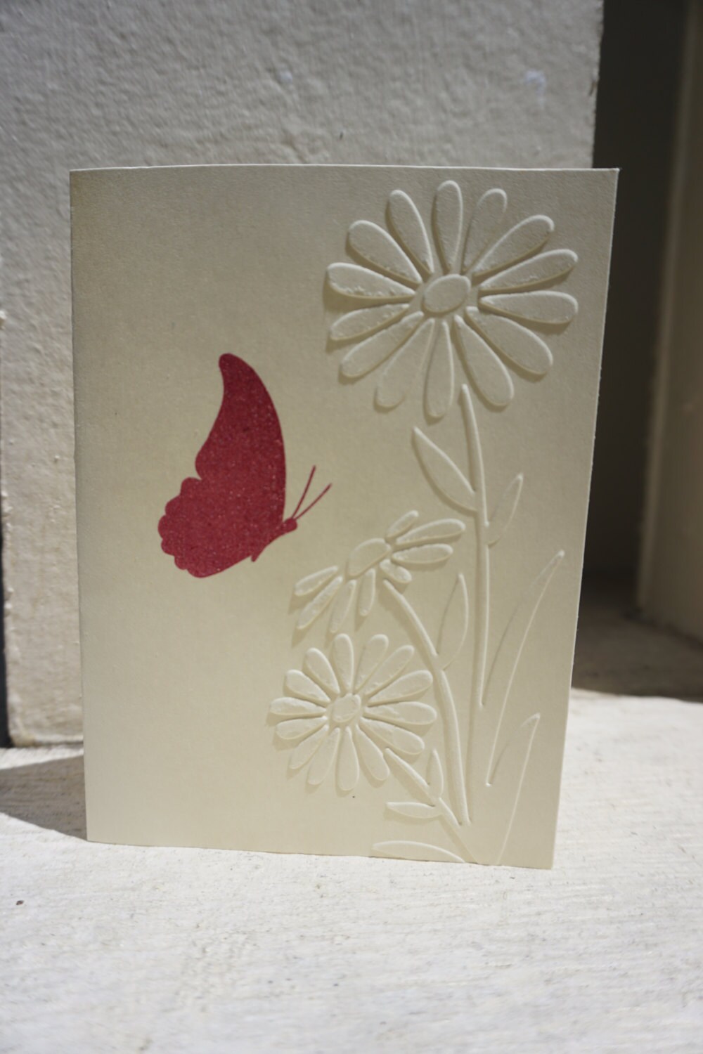 Blank Greeting Card Set//Set of 6//Purple