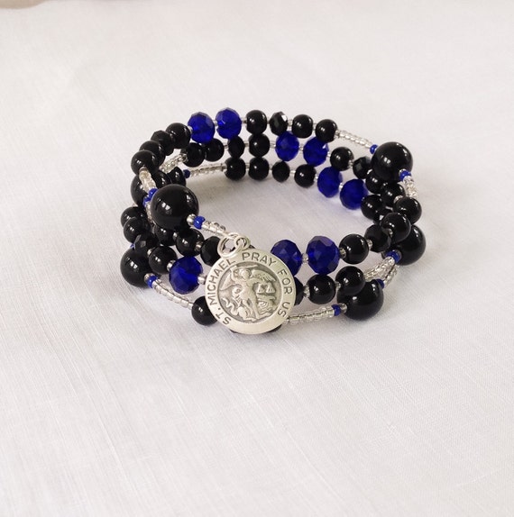 St Michael Rosary Bracelet