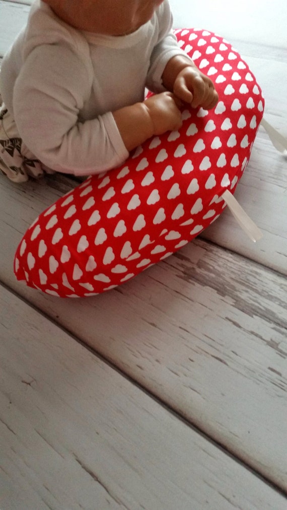 Tummy Time Baby Pillow Clouds