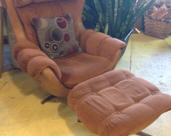 Mid Century Modern Lounge Arm Chair - Vintage Club Chair - Mid Century Chair - Vintage Egg Chair - Free Shipping