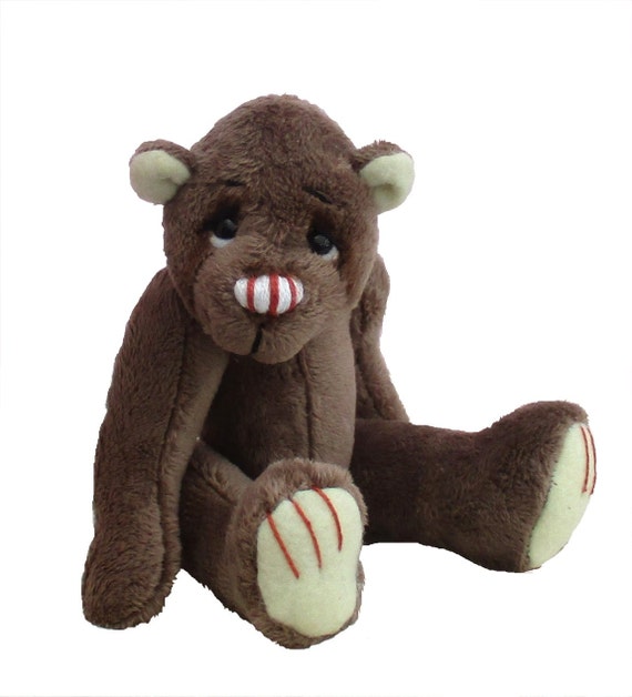 grizzly bear soft toy