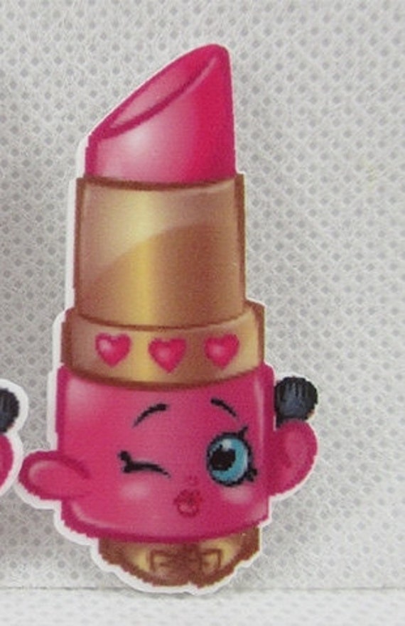 Character Flatbacks SHOPKINS Lipstick listing by DaddysLilDivas