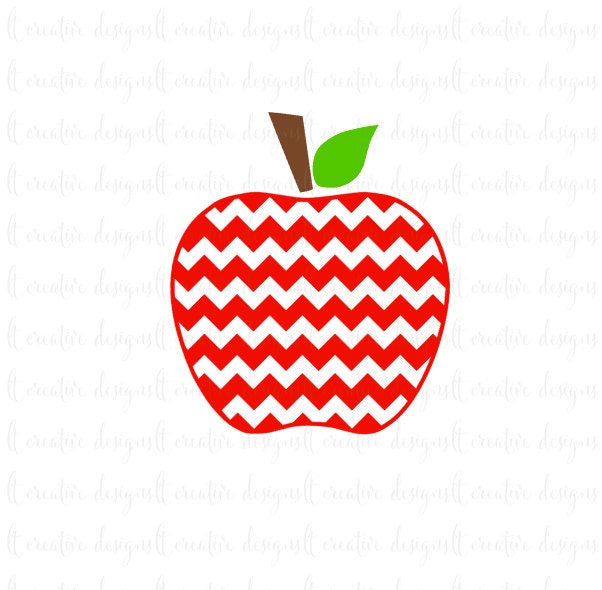 Download Chevron Apple SVG Teacher SVG Apple SVG Svg Files
