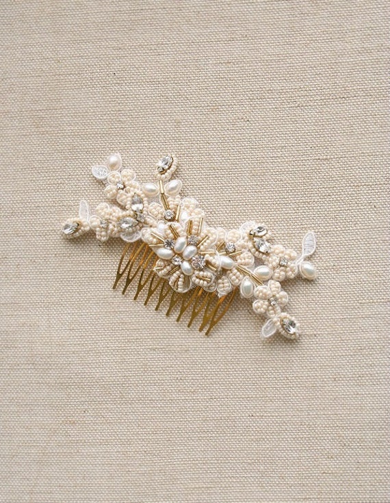 Bridal Hair Comb Lace Hair Accessories Wedding Hair Comb Lace