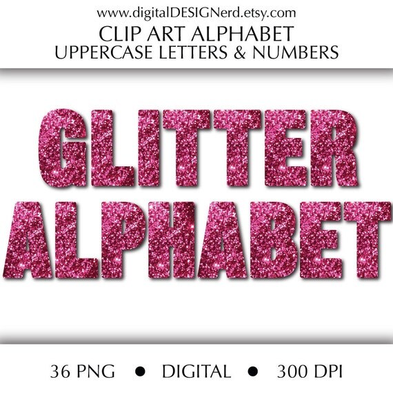 I love glitter font generator image