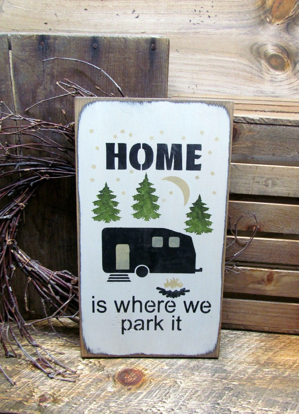 Camping Gift Funny RV Sign Camping Campsite sign RV Decor