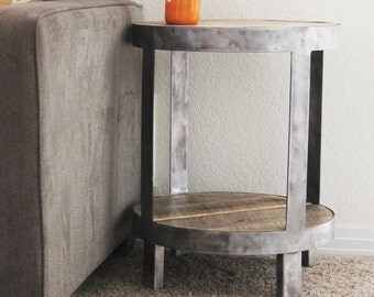 Unique round side table related items | Etsy