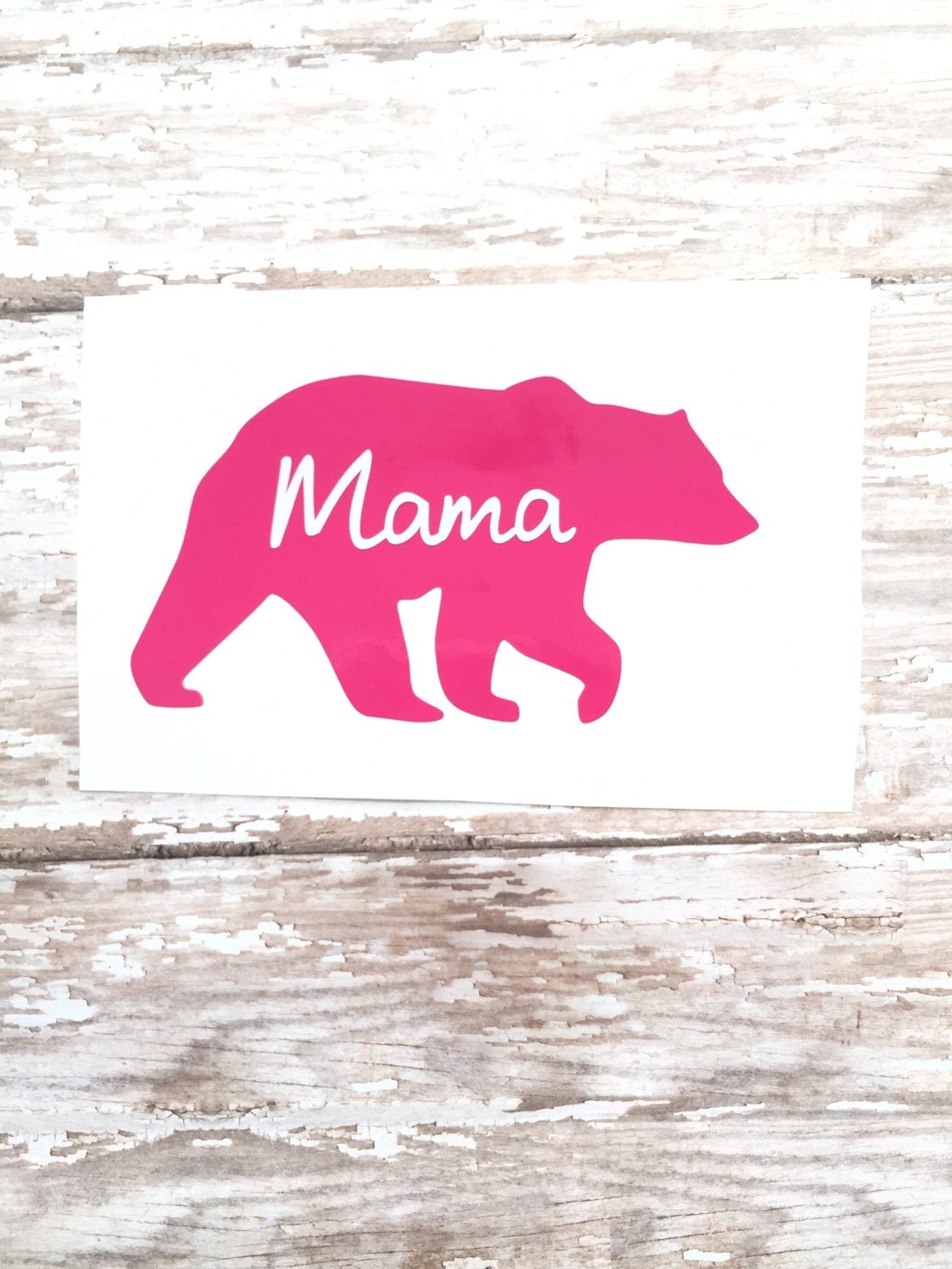 Mama Bear Decal Mama Bear Car Decal Mama Bear Mom car