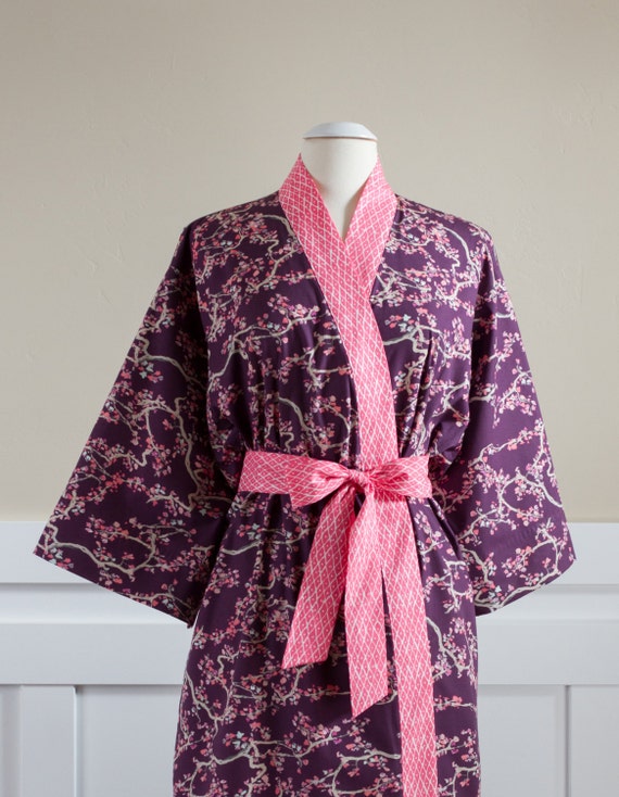 women's robe knee length