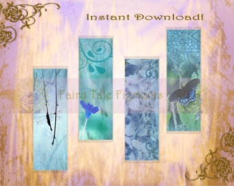 Items similar to Printable Bookmarks tree prints Four Photographic ...
