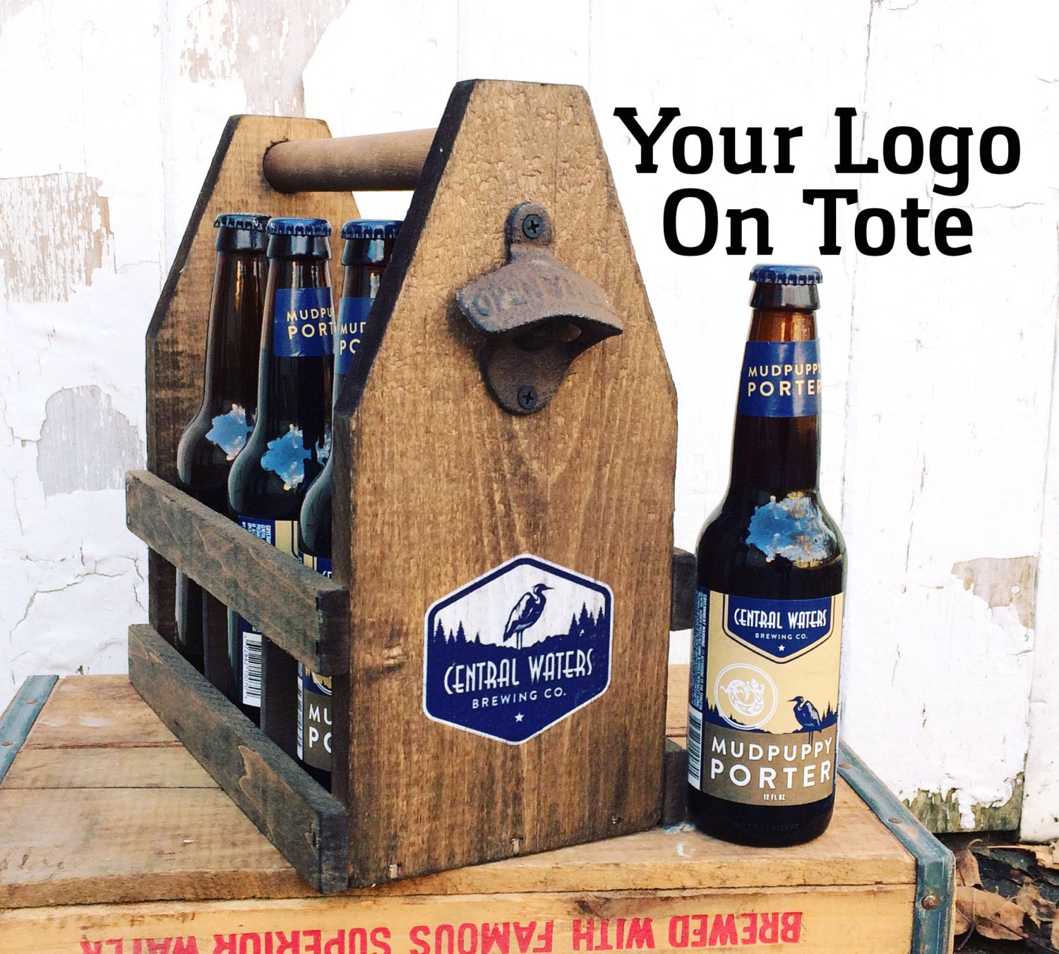 Custom 6 Pack Beer Carrier with Your Logo Corporate Gift