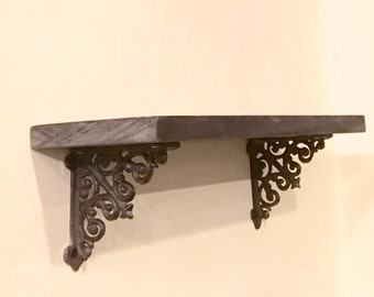 Shelf Brackets/Small Shelf Brackets/Rustic Shelf Brackets/Cast Iron Shelf Brackets/Metal Shelf Brackets/Rustic Brackets/Shelf