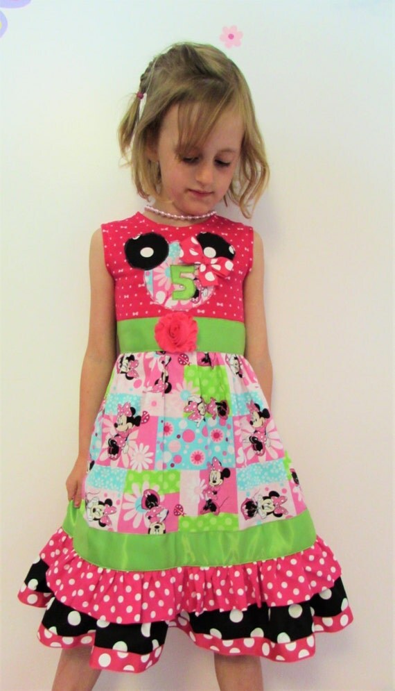 Minnie Mouse Birthday dress/Minnie mouse dress/Minnie mouse birthday/girls birthday dress/money mouse/Disney dress