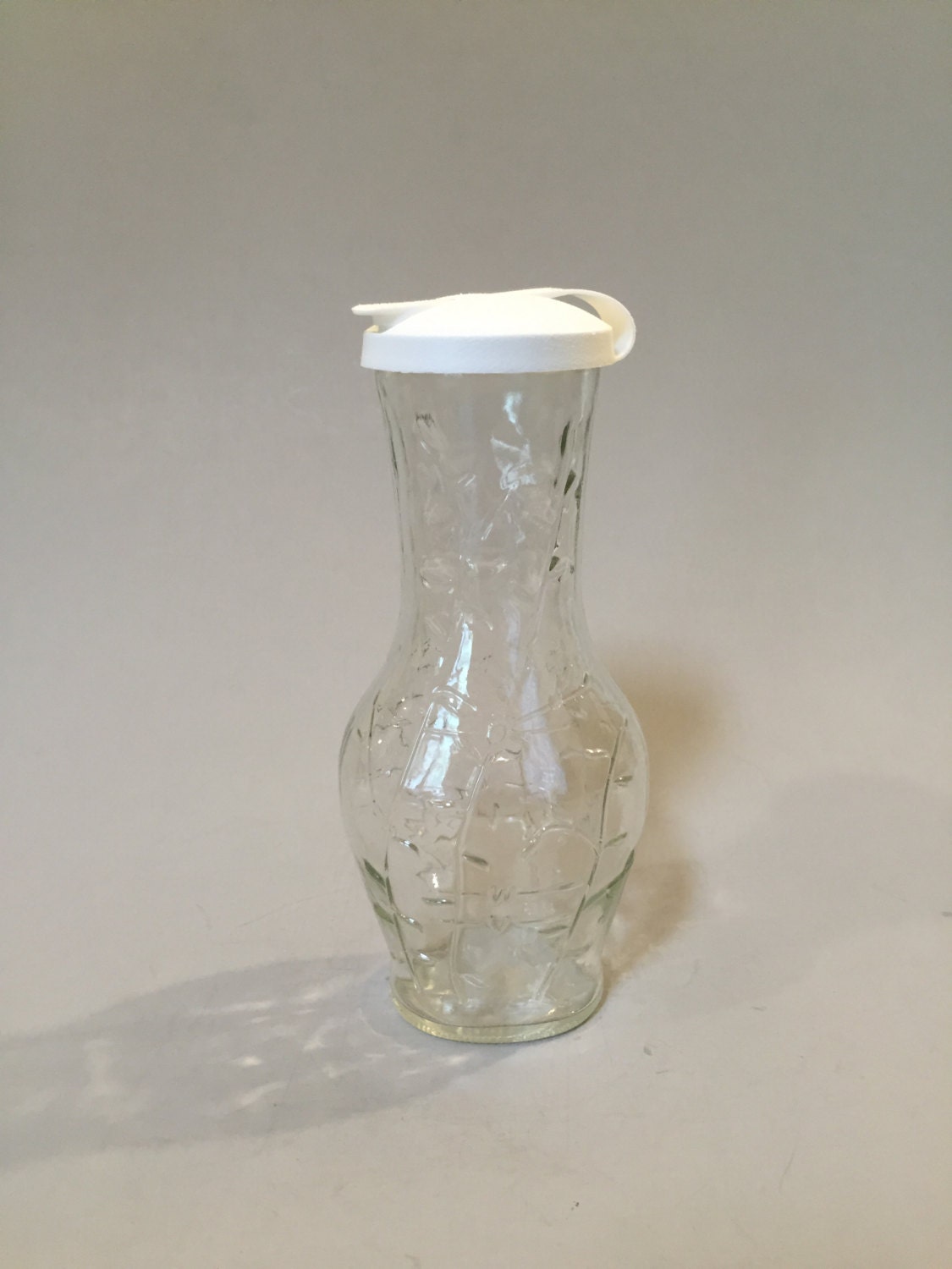 GOOD SEASONS CRUET Vintage clear glass Salad Dressing
