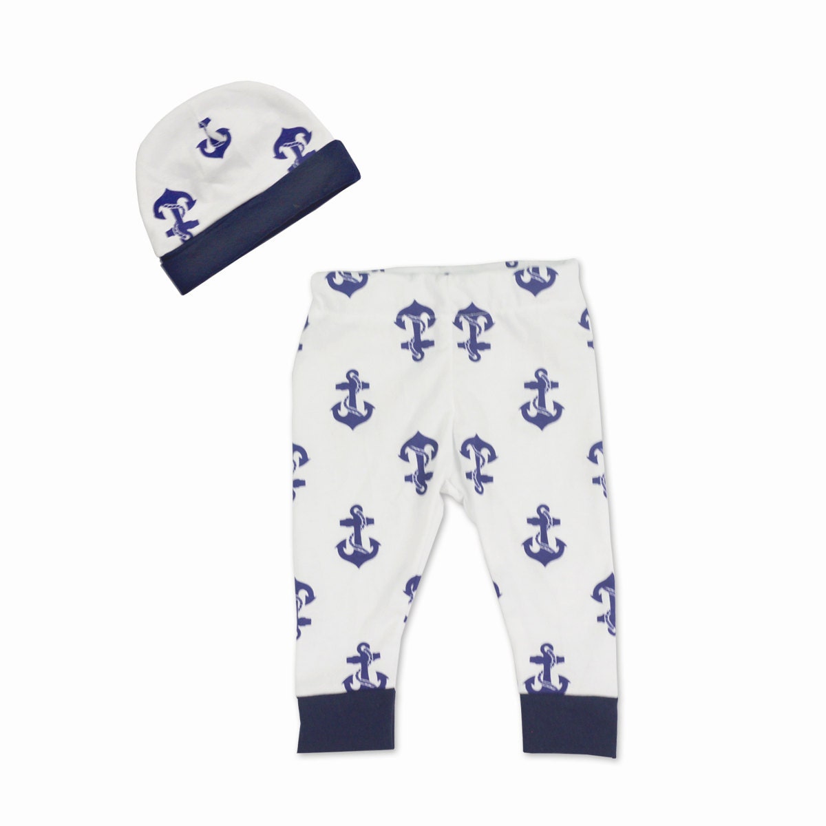 Baby Clothes for Boys Navy Anchor Baby Clothes Nautical