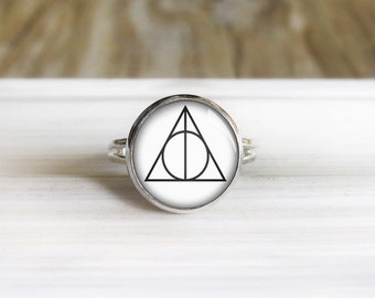 harry potter ring deathly hallows