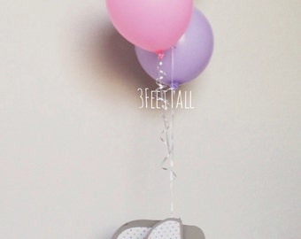 Elephant baby shower centerpiece, elephant theme, baby shower decoration