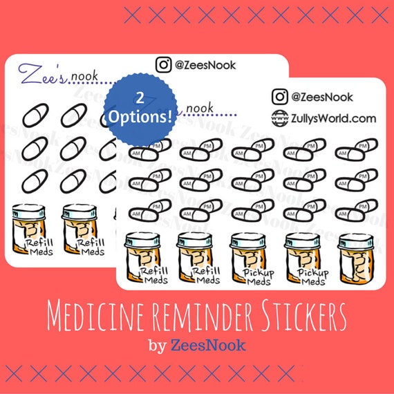 Prescription Medication Refill and Pill Reminder by ZeesNook