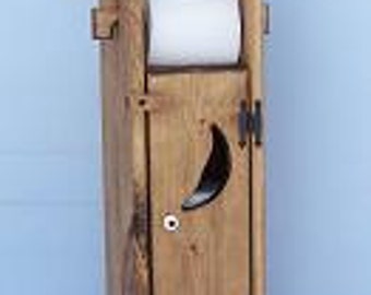 Outhouse Toilet Paper Holder