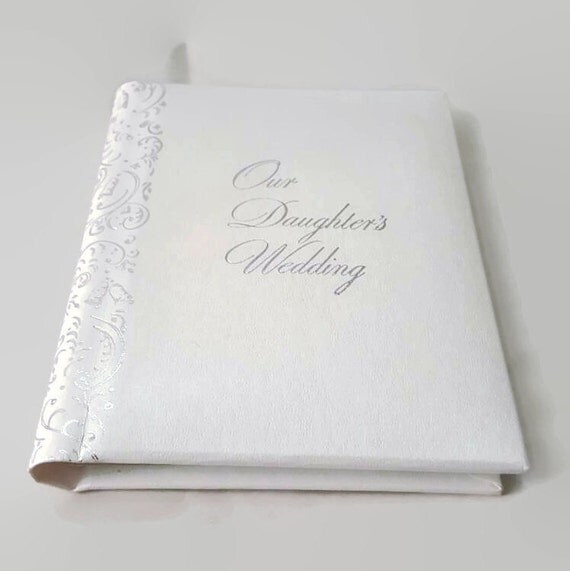 Items similar to Our Daughter's Wedding Brag Book Photo Album White