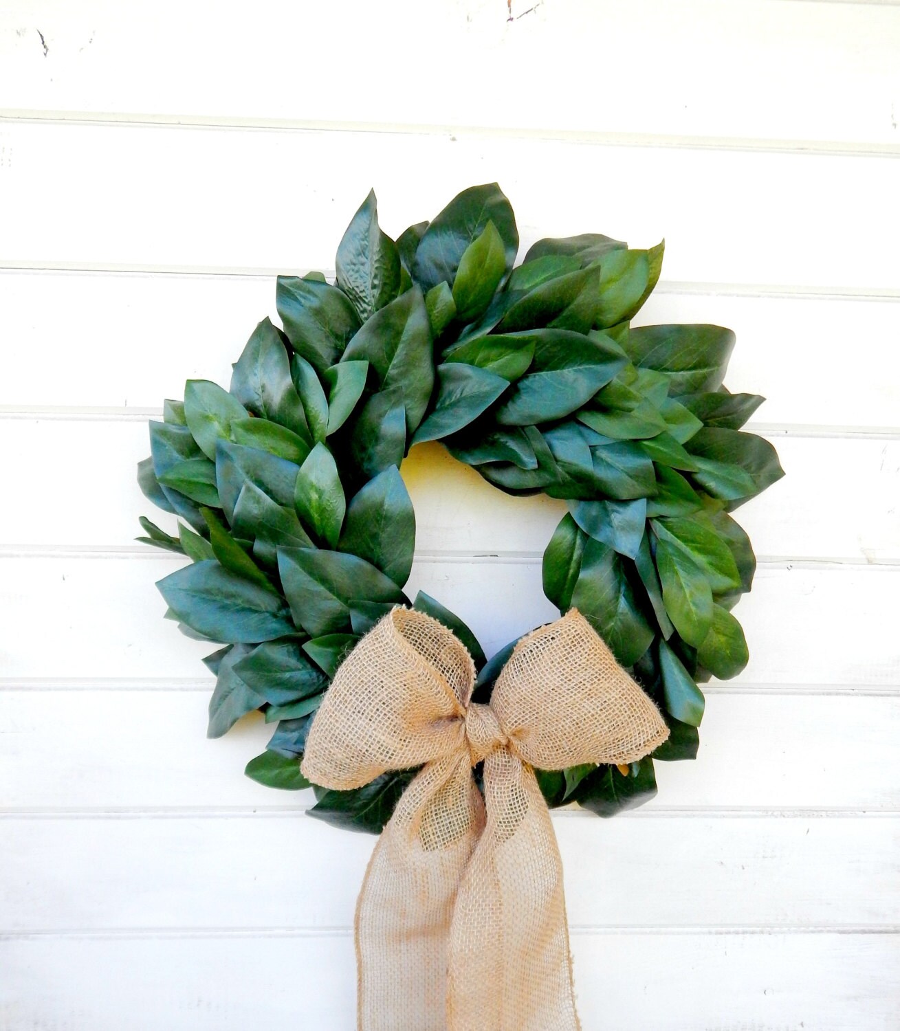MAGNOLIA WreathFarmhouse WreathMagnolia Door WreathOutdoor