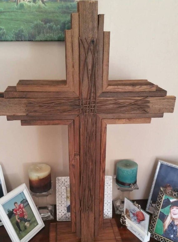 Church Decor Sanctuary Wall Cross 40 tall by
