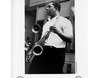John Coltrane Publicity Photo 8 by 10 Inches