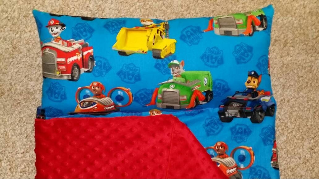 Paw Patrol KINDERMAT COVER Paw Patrol Nap Mat by CreationsByDaly