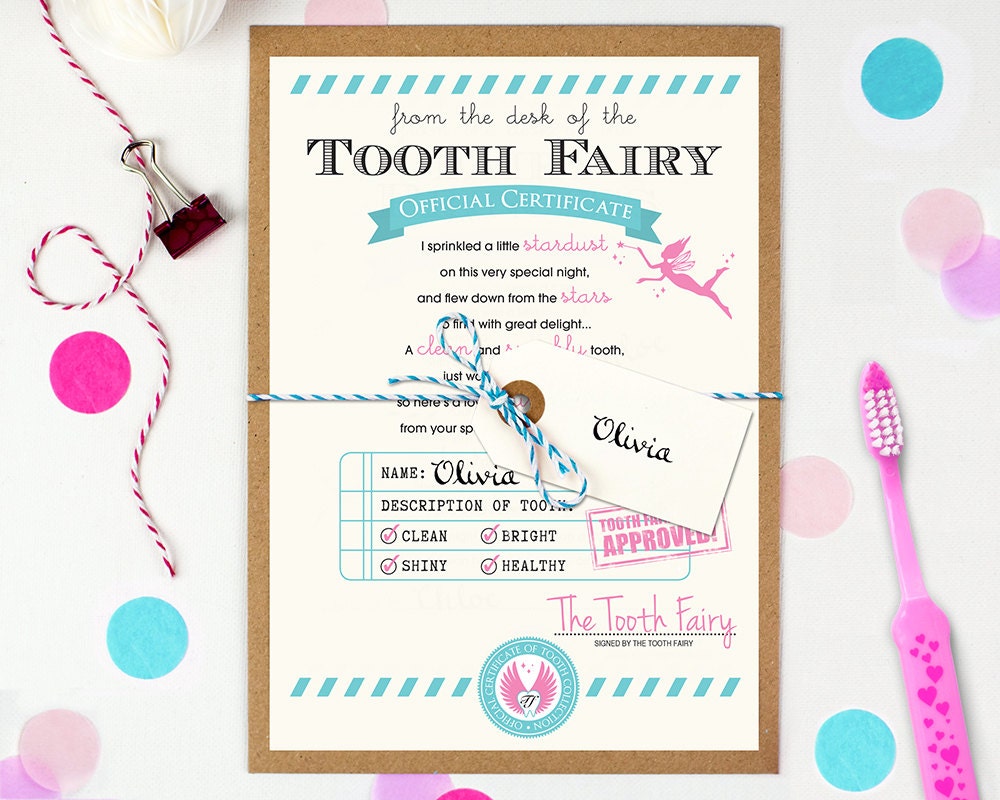 The Tooth Fairy Is Flying To Your Home Tooth Fairy Letters And