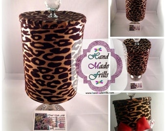 Head band Holder Leopard Print bow holder