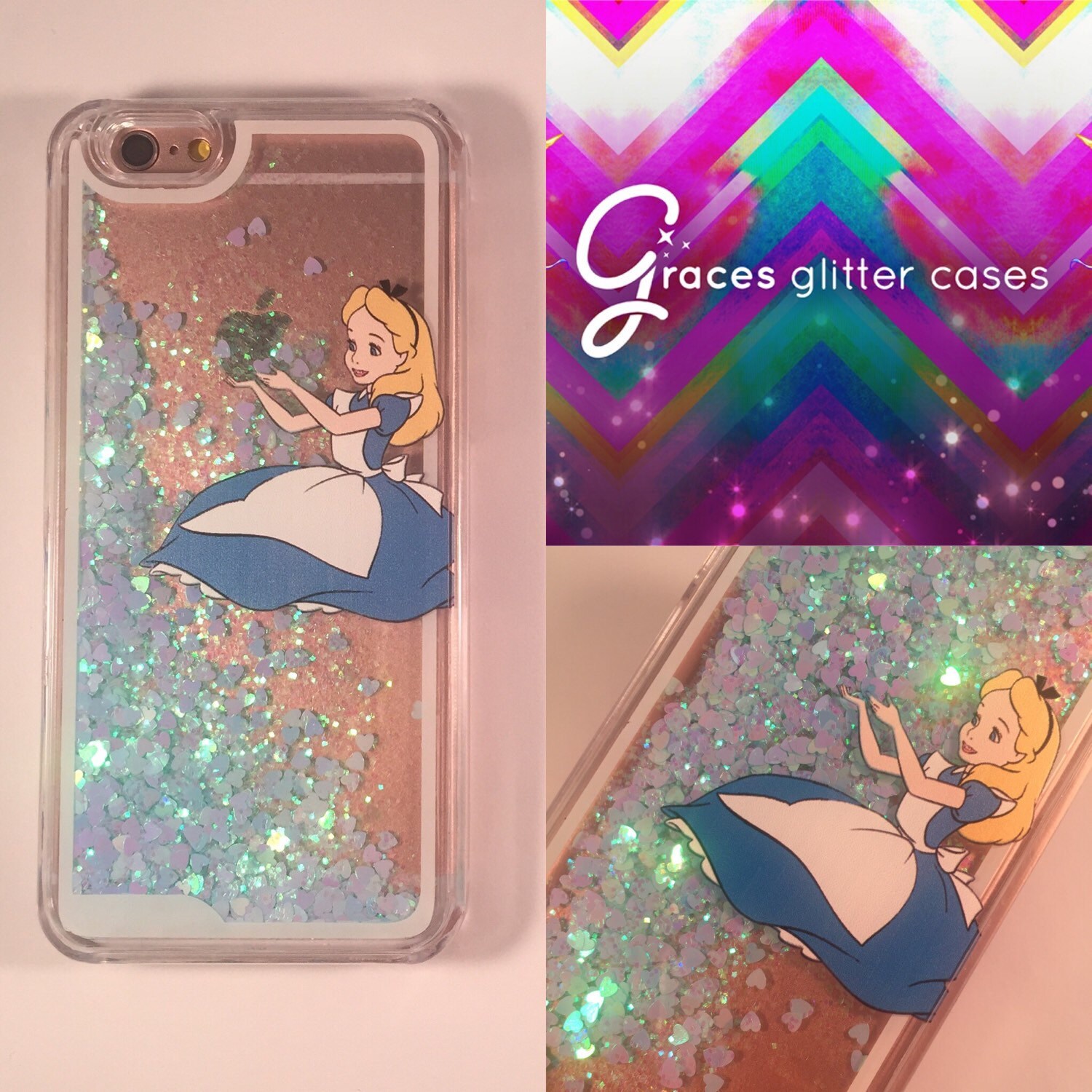 Amazon.com: Alice in Wonderland iPhone 7 Plus Case, Onelee [Never ...