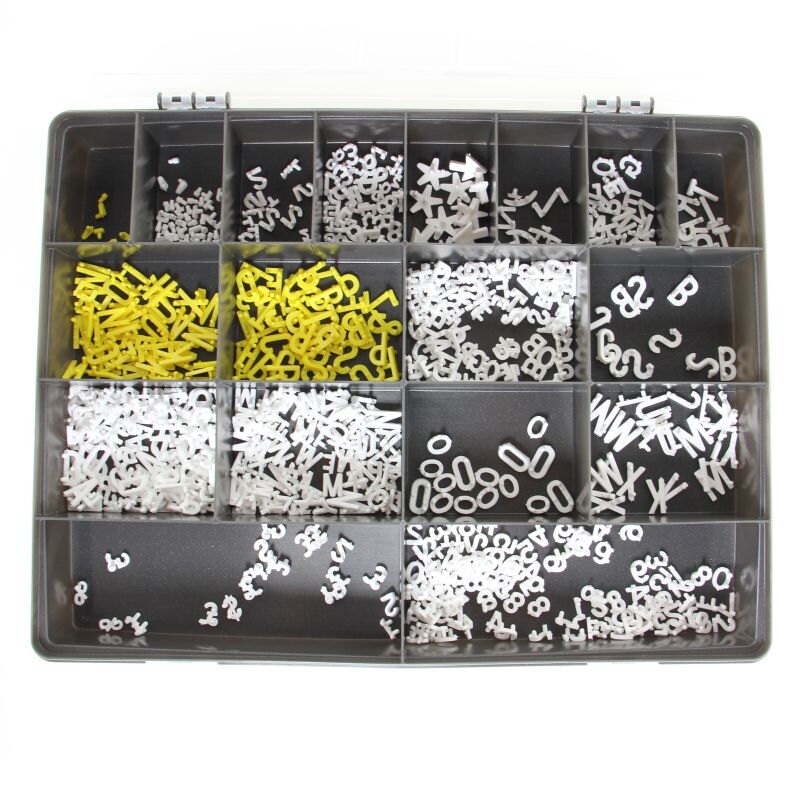 Storage Box for Pegboard Characters. Peg board letters and