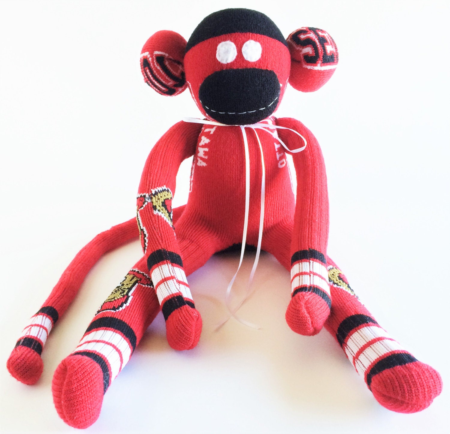 Ottawa Senators Sock Monkey NHL Canada National Hockey