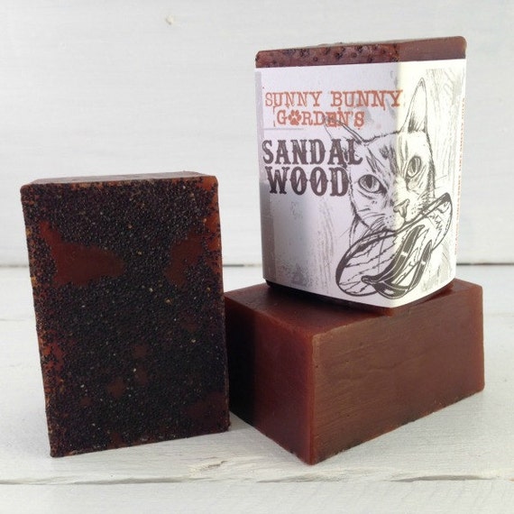 Organic Sandalwood Soap Manly Soap Soap Men Love Handmade