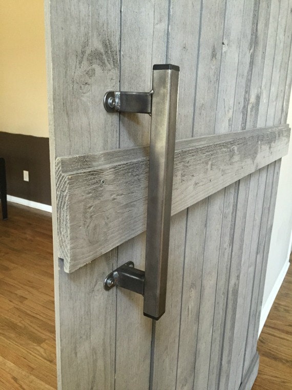 Industrial Door Pull Made IN America Barn Door by BarnDoorStore