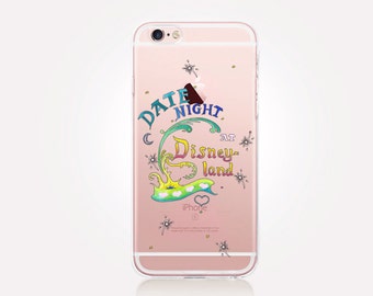 Transparent Disney Phone Case - Transparent Case - Clear Case - Transparent iPhone 7 - Clear iPhone 7 Plus - Gel Case - Soft TPU - iPhone SE