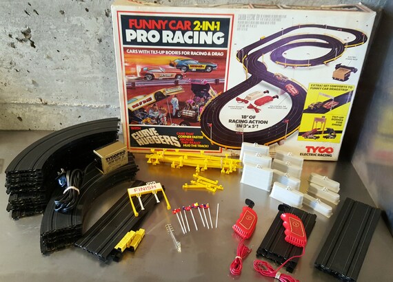 vintage tyco slot car sets