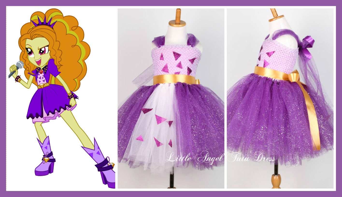 Adagio Dress Equestria Girls Fancy Dress Handmade Tutu Dress