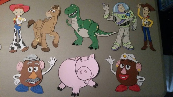 Items similar to Toy Story cut-outs on Etsy