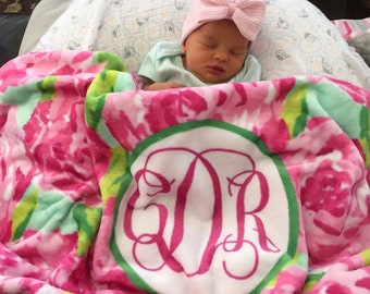 Baby Blankets- Beautiful Blanket provides a Peaceful Rest- Any Print!