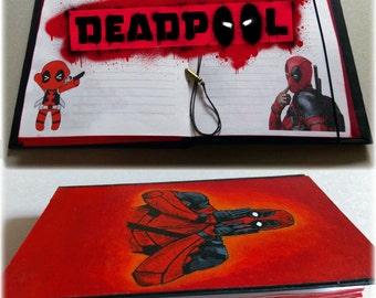 Game handmade notebook (DeadPool/BloodBorne/Dying_Light/Spyro)