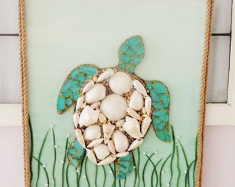 Seashell turtle | Etsy