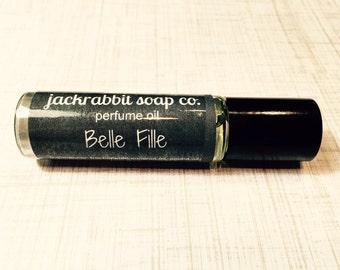 Belle Fille Perfume Oil, Floral Perfume, Roll On Perfume, Sweet Perfume Oil, Women's Perfume, Vegan Perfume, Summer Perfume Wedding