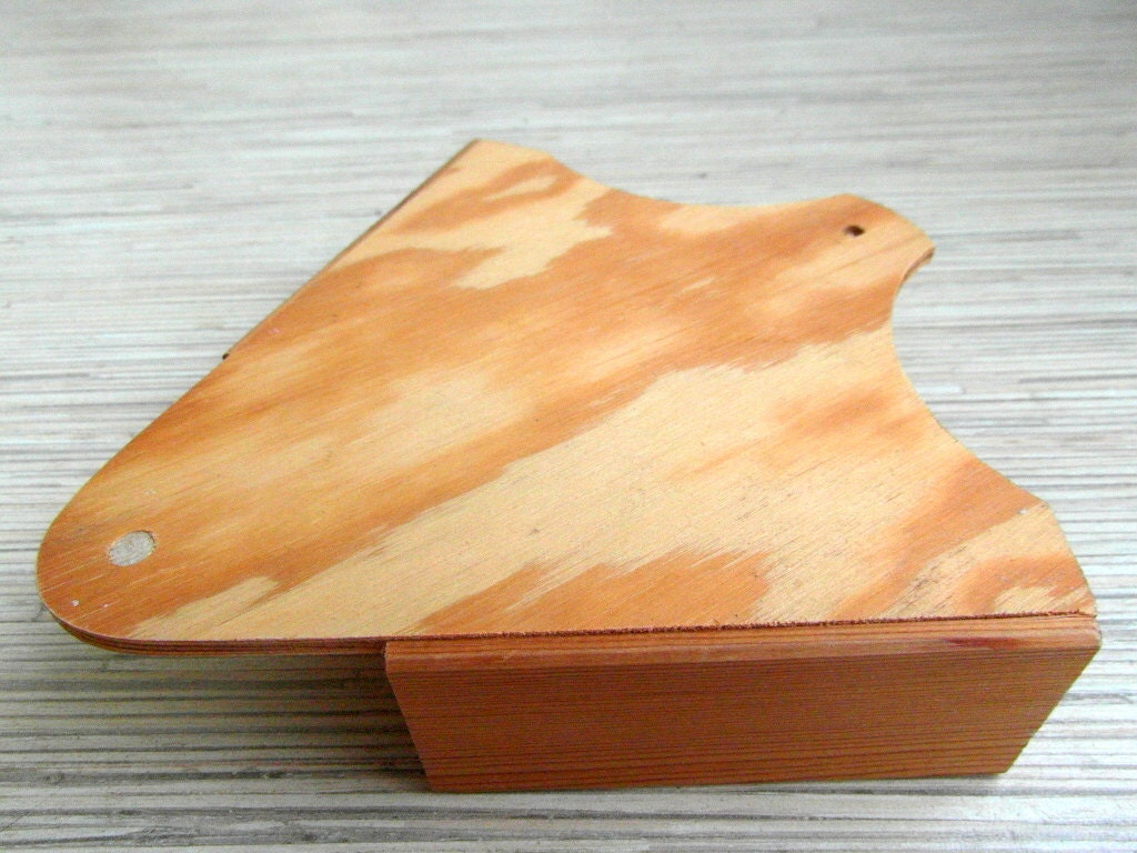 Vintage Swedish Coffee filter holder Wood kitchen decor