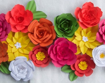 Paper Flower Backdrop