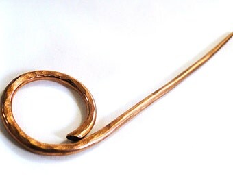 Laying Tool for Needlepoint Embroidery Sewing Copper Laying Tool Hammered || Made to Order