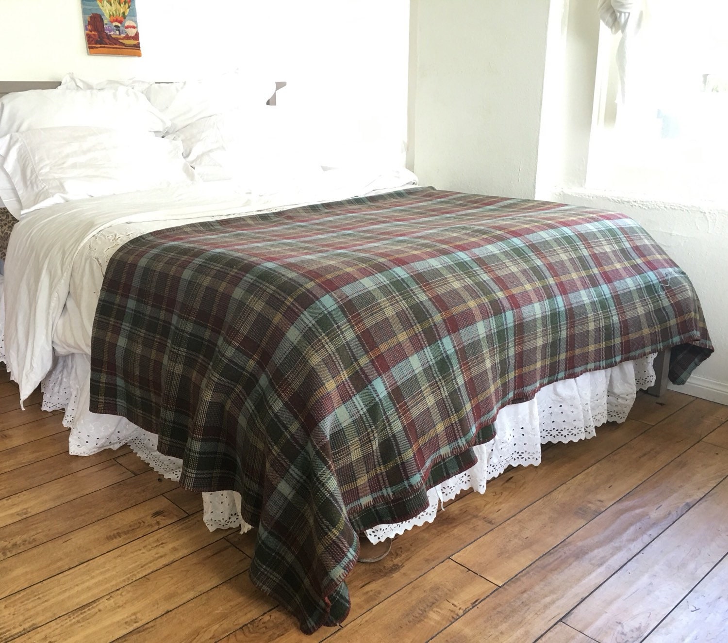 Blanket Ralph Lauren Plaid Wool Blanket Ralph Lauren