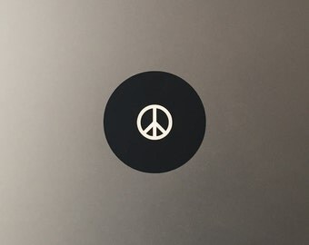 Peace Symbol Macbook Decal / Peace Sign Macbook Pro Sticker